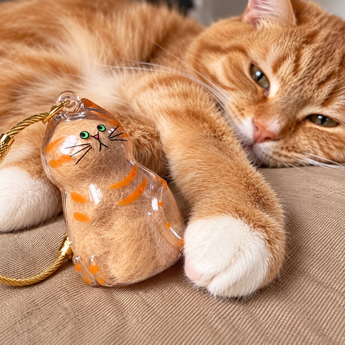 Cat Fur Keepsake Gift Set
