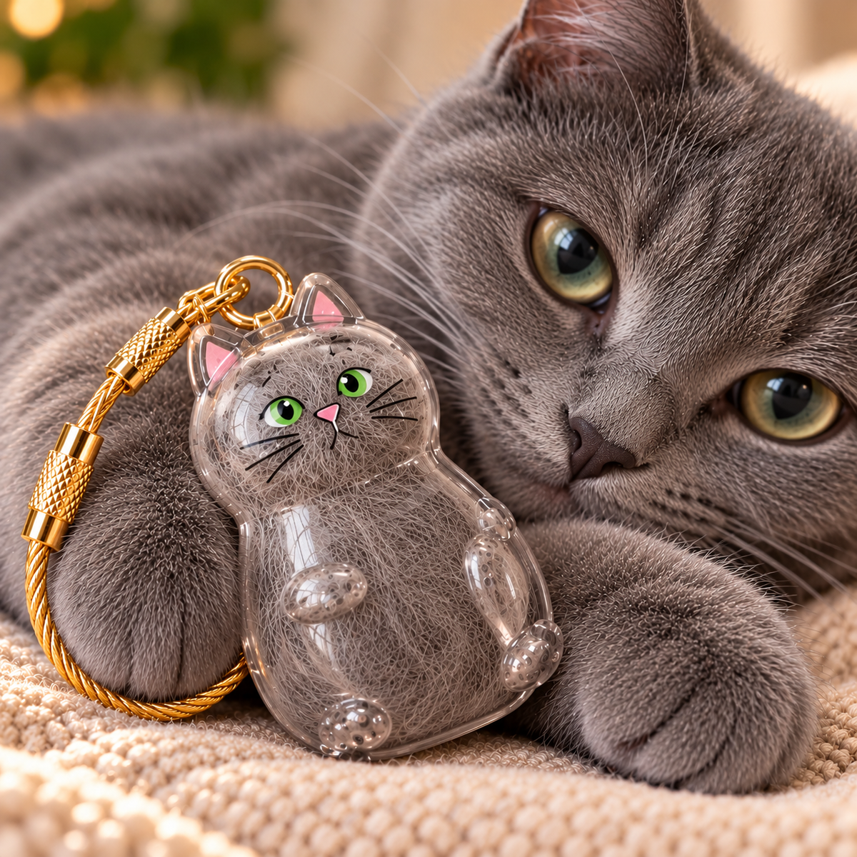 Cat Fur Keepsake Gift Set