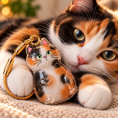 Cat Fur Keepsake Gift Set