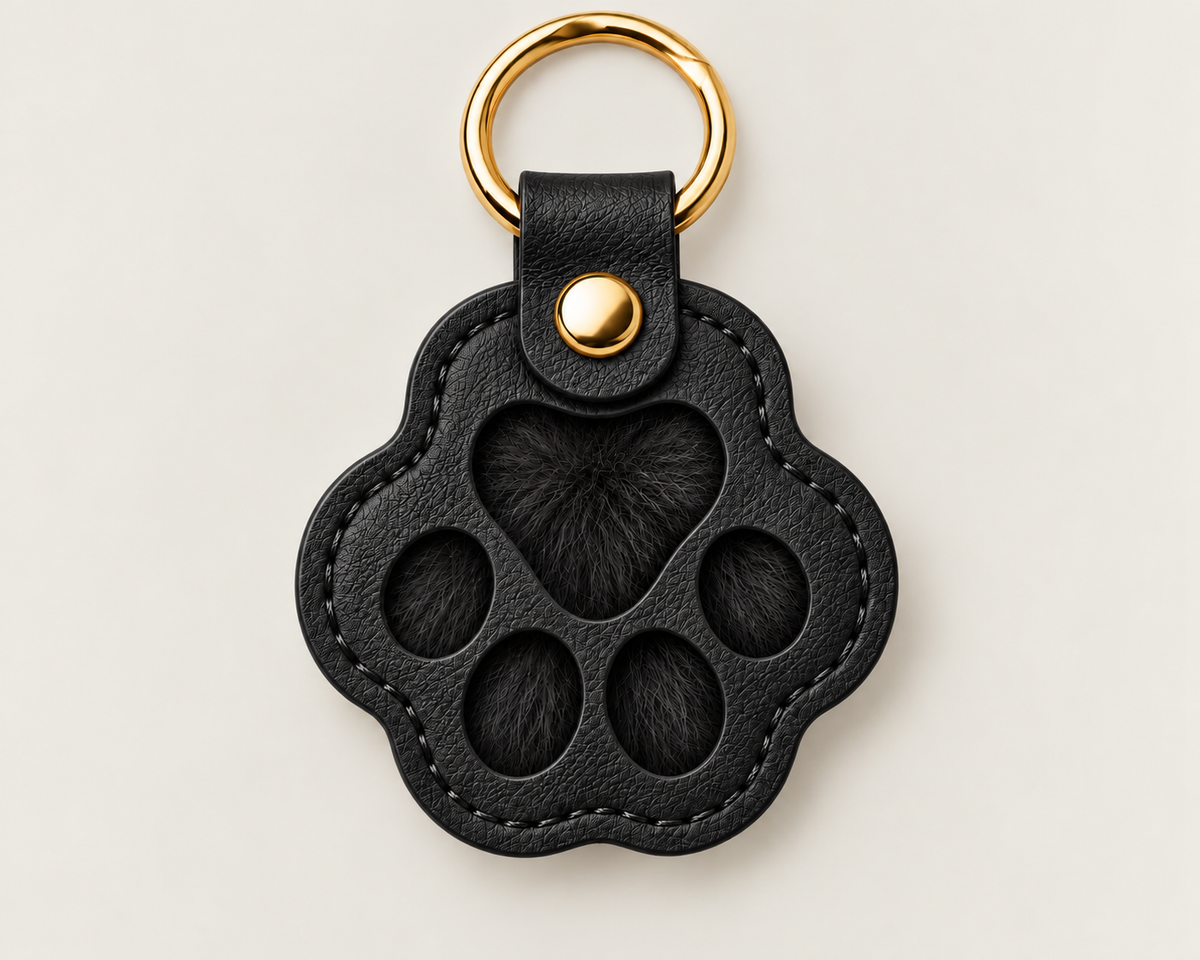 Paw Print Fur Keepsake Gift Set